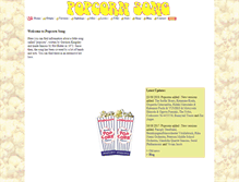Tablet Screenshot of popcorn-song.com